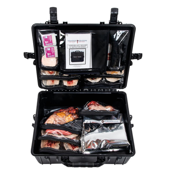 dental hygiene tackle box Hyper-Realistic Moulage Kit – GTSimulators.com