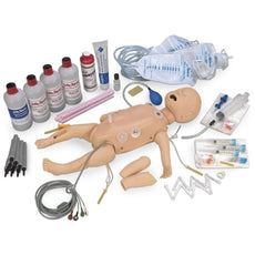 Deluxe Complete Infant CRiSis™ Manikin w- Interactive ECG Simulators