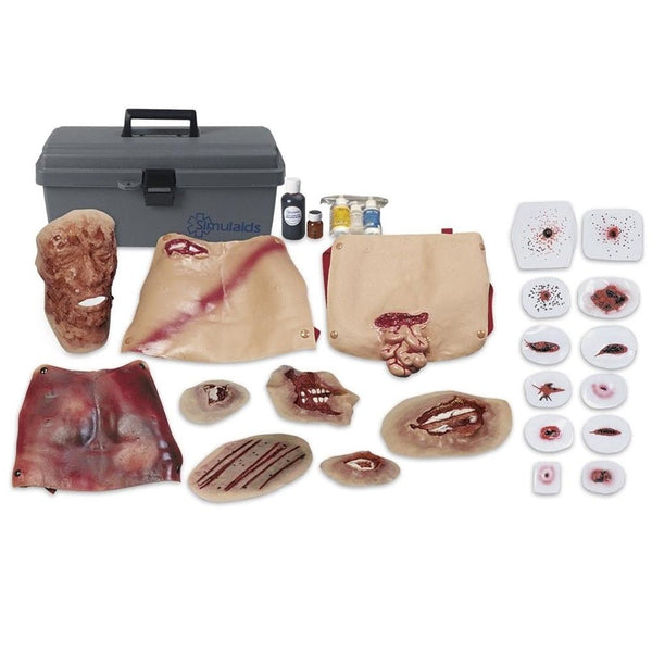 Simulaids Trauma Moulage Kit for Full Body CPR Manikin - 6701