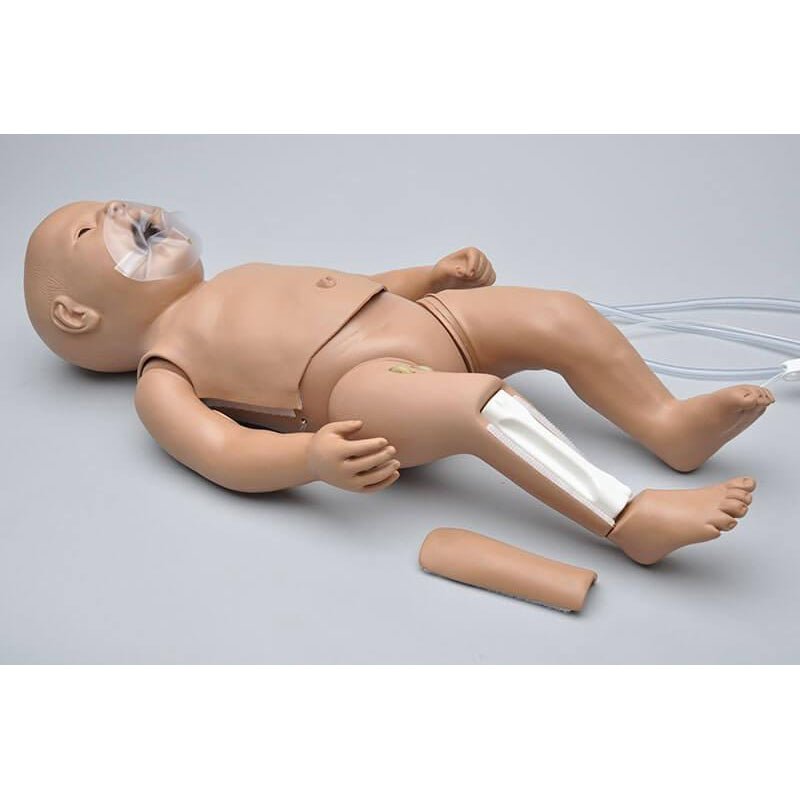Susie® and Simon® Newborn CPR and Trauma Care Simulator, Dark