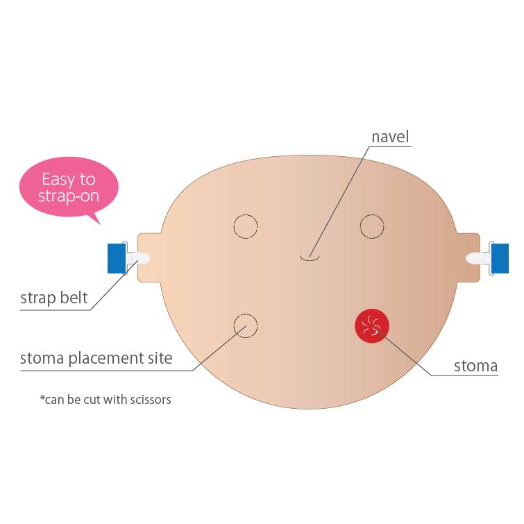 Strap-on Ostomy Care Trainer