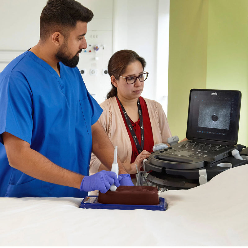 Ultrasound Simulator with 2 Branched Veins