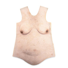 Realistic Female Torso Overlay for Small Adult Manikin Training Simulators