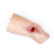 Realistic Knee Trauma Trainer for Tourniquet and Haemorrhage Control