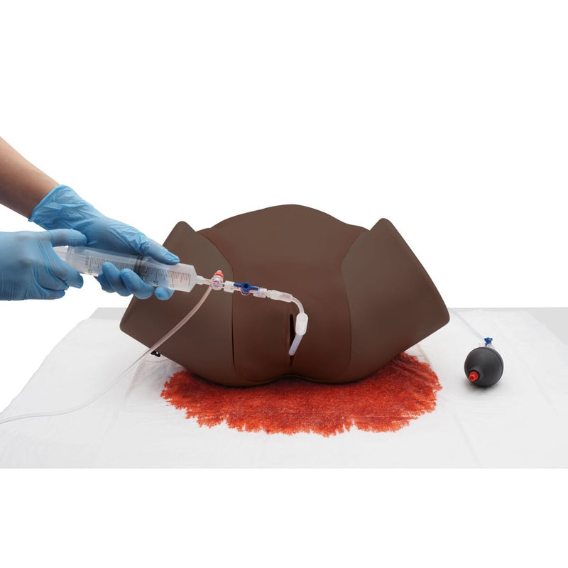Postpartum Hemorrhage Module for Birth Simulator P90, Dark Skin