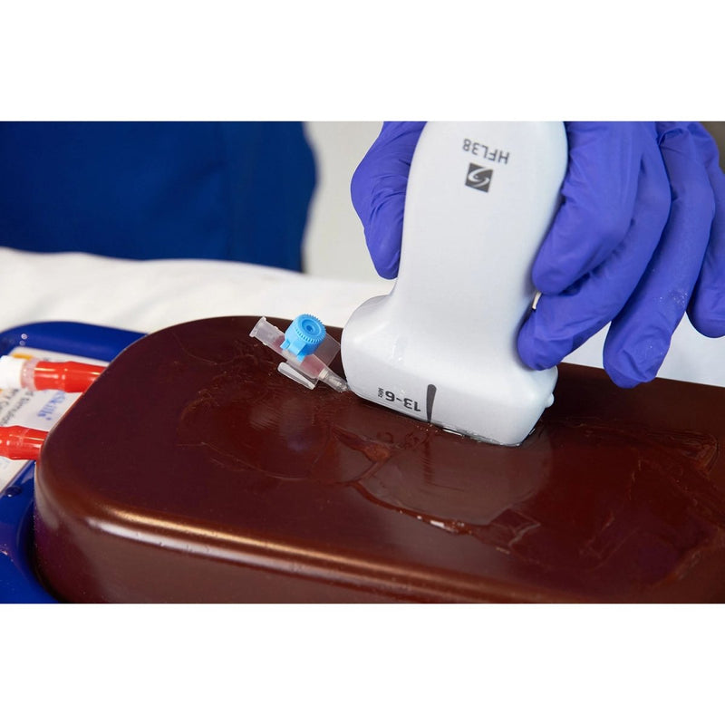 Central Access Ultrasound Simulator with Calcifications