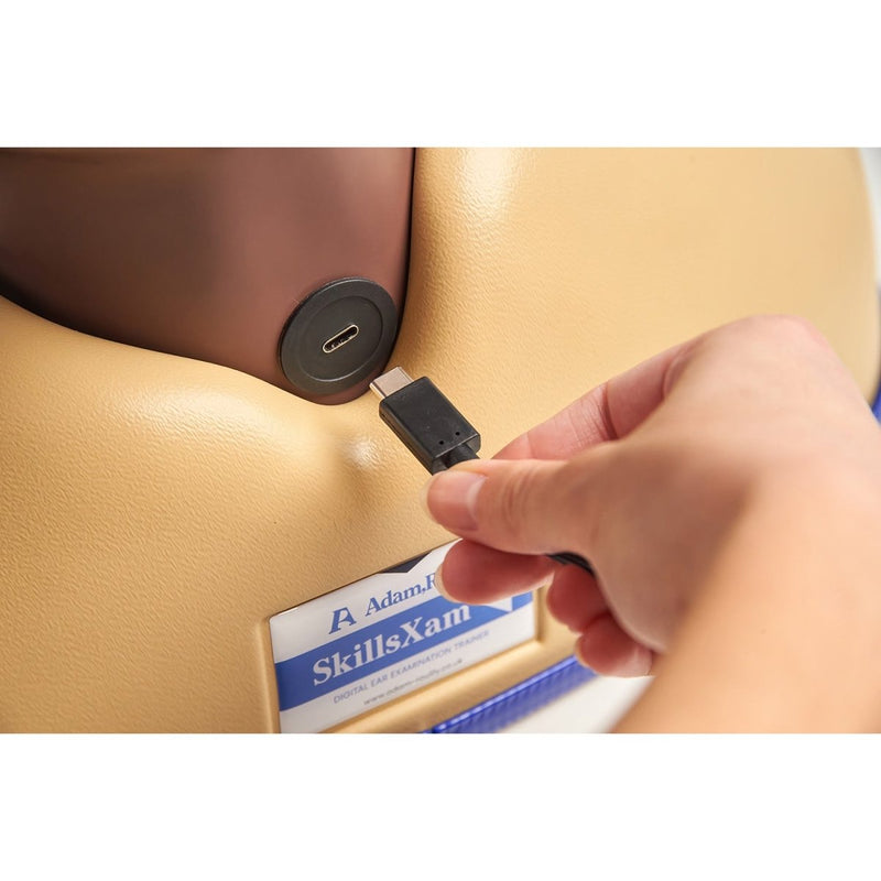 Enhanced  Digital Eye and Ear Examination Trainer Set, Dark