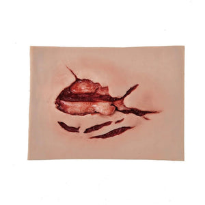Exposed Ribs Wound Sleeve for Medical Training and Moulage Simulation