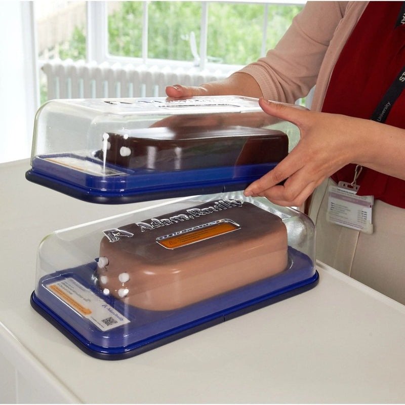 Central Access Ultrasound Simulator with Calcifications