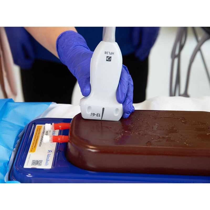 Femoral Access Ultrasound Simulator with Calcifications