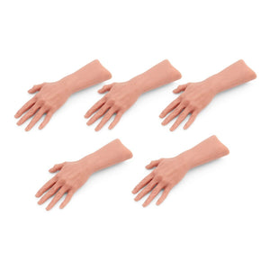 Hand & Forearm Replacement for IV Injection Arm Trainer P51, Light - 5 pcs