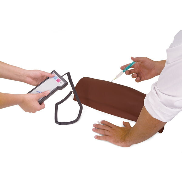 Intramuscular Injection Simulator Upper Leg, Dark Skin – GTSimulators.com