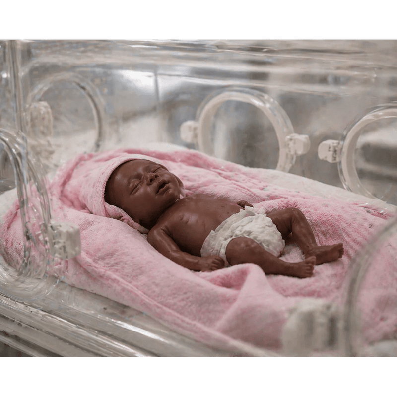 Micro-Preemie Simulator, 25-week Neonate, Dark Skin