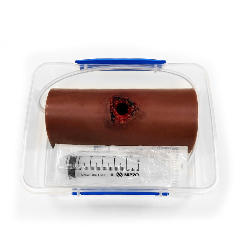 Wound Packing Task Trainer for Haemorrhage Control Training, Dark Skin