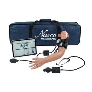 Nasco Healthcare Blood Pressure Trainer 2.0 w/iPad, Medium Skin