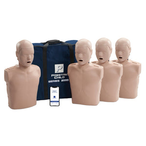 PRESTAN Professional Child Series 2000 Manikin with Advanced CPR Feedback, 4-Pack
