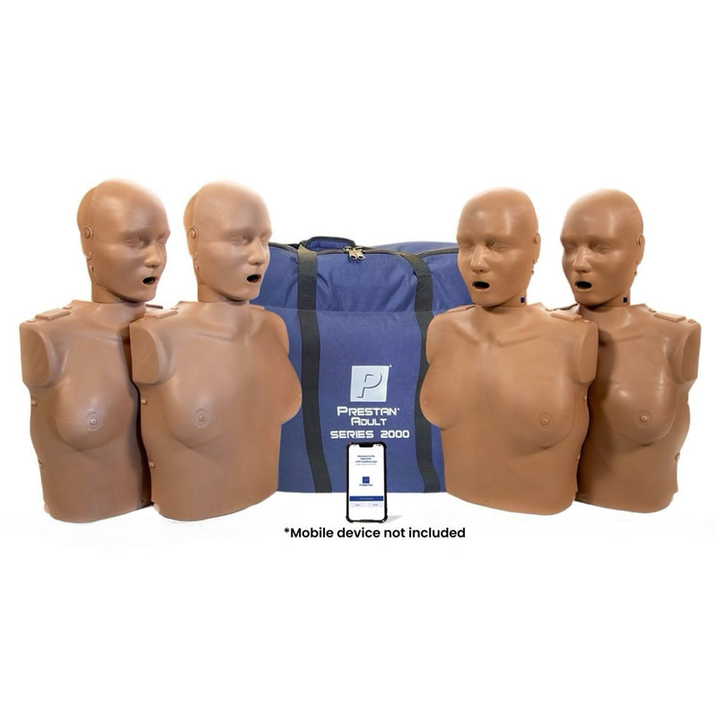 PRESTAN Professional Adult Female Series 2000 Manikin with Advanced CPR Feedback, 4-Pack