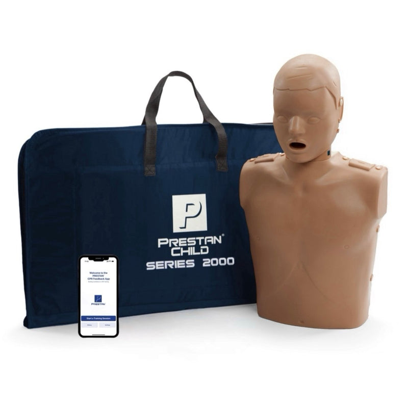 PRESTAN Professional Child Series 2000 Manikin with Advanced CPR Feedback, Single