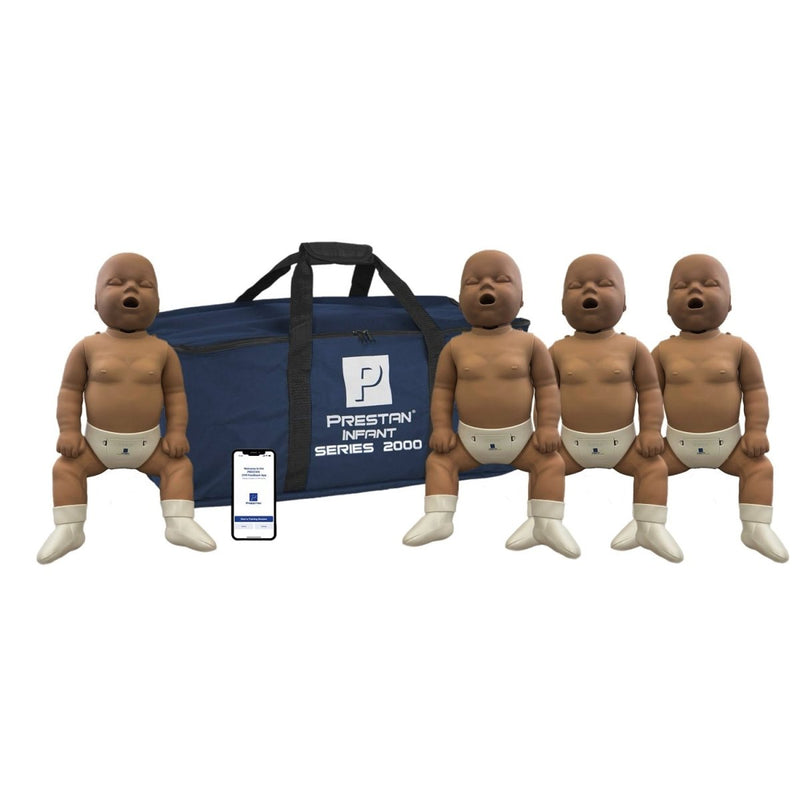 PRESTAN Professional Infant Series 2000 Manikin with Advanced CPR Feedback, 4-Pack