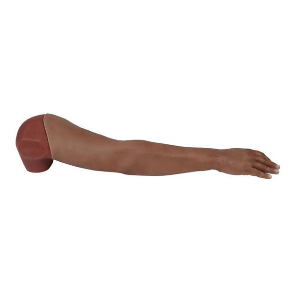 Puncture Pete - Hyperrealistic Venipuncture IV Training Arm, Dark ...