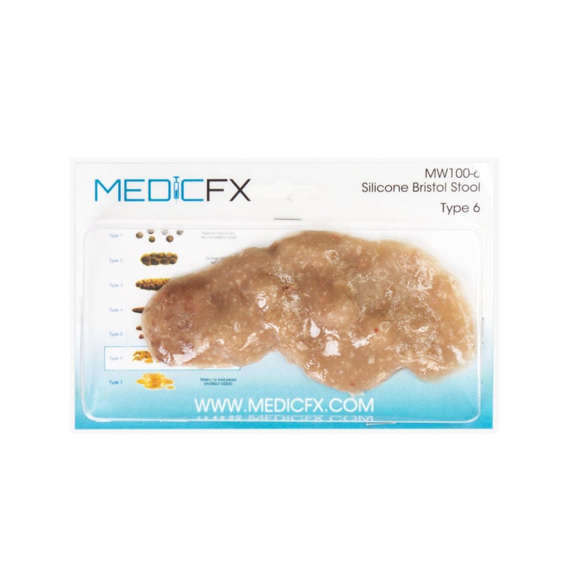 Realistic Bristol Silicone Stool Chart for Medical Training and Examination