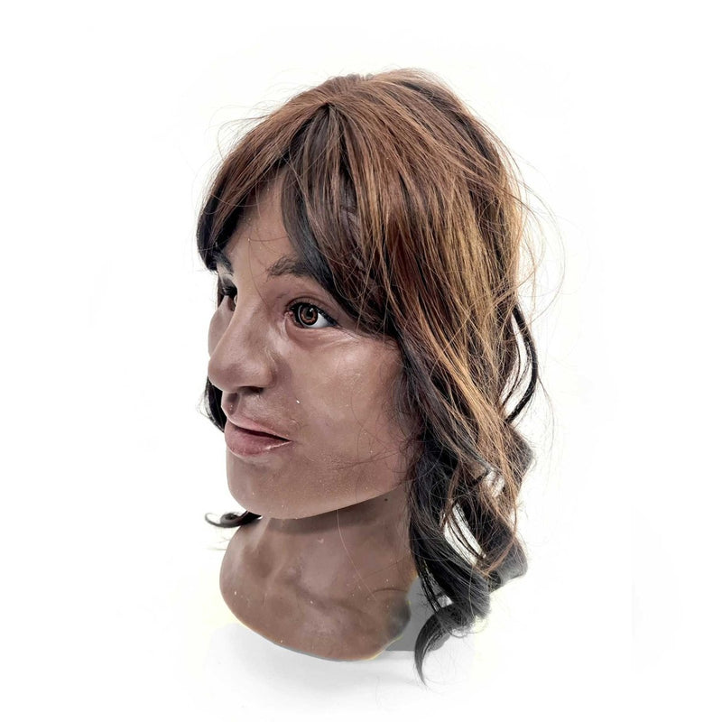 Realistic Facial Overlay 'Bernice' for Adult Manikin Training Simulators