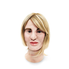 Realistic Facial Overlay 'Betty' For Adult Manikin Training Simulators
