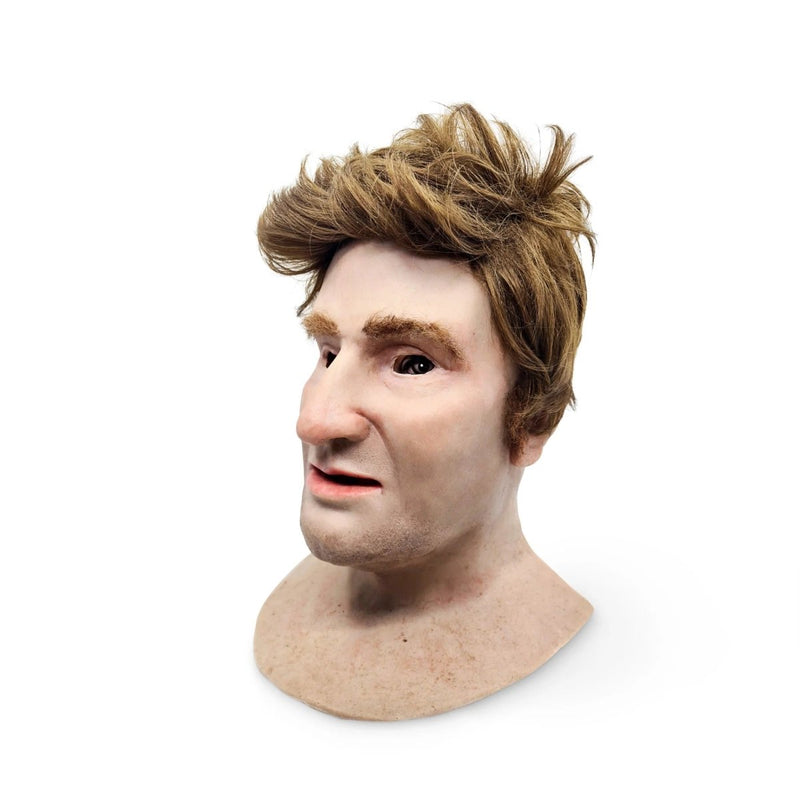 Realistic Facial Overlay 'Fergus' for Adult Manikin Training Simulators