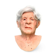 Realistic Facial Overlay 'James Collingwood with Stroke' for Adult Manikin Training Simulators