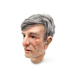 Realistic Facial Overlay 'Klaus Muhler' for Adult Manikin Training Simulators