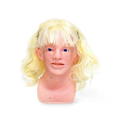 Realistic Facial Overlay 'Meeka' for Child Manikin Training Simulators