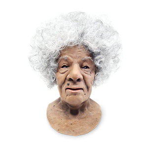 Realistic Facial Overlay 'Mona' for Adult Manikin Training Simulators