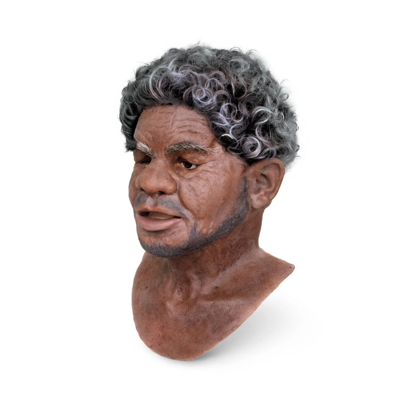Realistic Facial Overlay 'Noah' for Adult Manikin Training Simulators