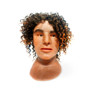 Realistic Facial Overlay 'Terry' for Adult Manikin Training Simulators