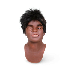 Realistic Facial Overlay 'Tyrone' for Child Manikin Training Simulators