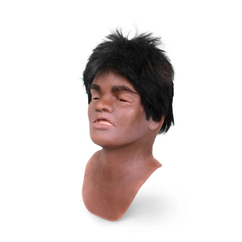 Realistic Facial Overlay 'Tyrone' for Child Manikin Training Simulators