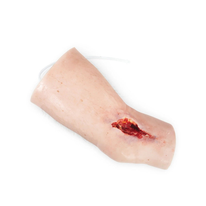 Realistic Knee Trauma Trainer for Tourniquet and Haemorrhage Control