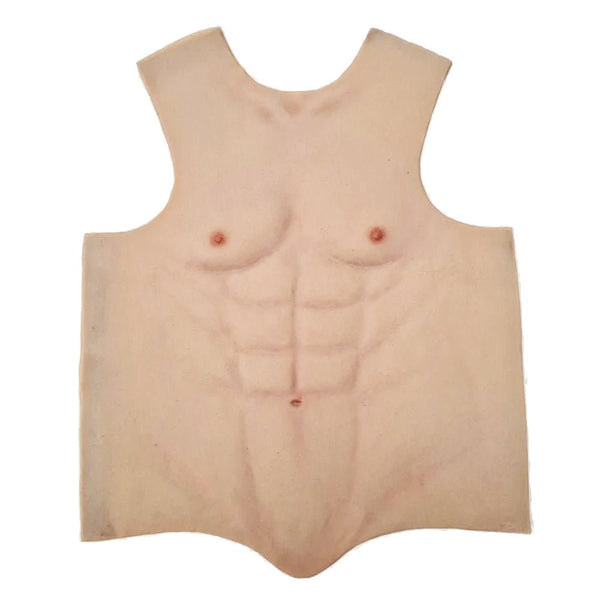 Realistic Male Torso Overlay for Adult Manikin Training Simulators ...