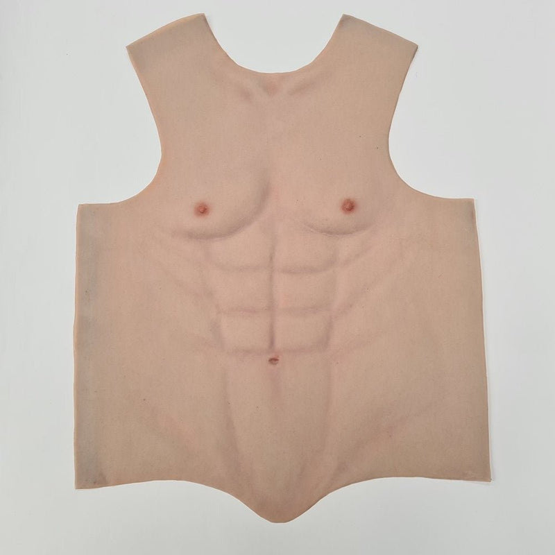 Realistic Male Torso Overlay for Adult Manikin Training Simulators ...