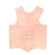 Realistic Male Torso Overlay for Adult Manikin Training Simulators