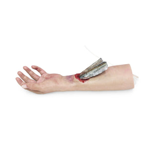 Realistic Trauma Training Lower Arm with Foreign Object for Hemorrhage Control