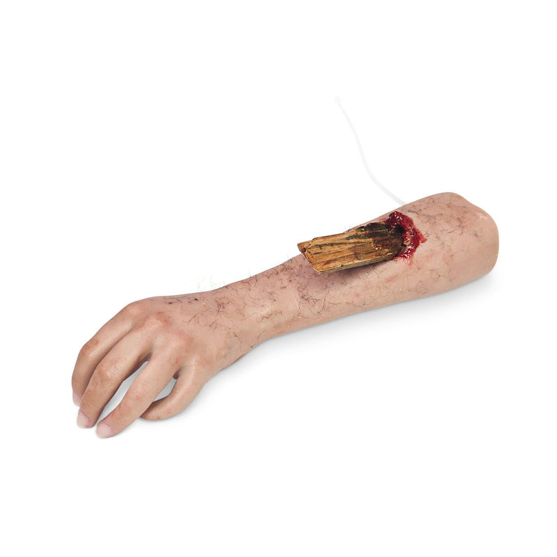 Realistic Trauma Training Lower Arm with Foreign Object for Hemorrhage Control