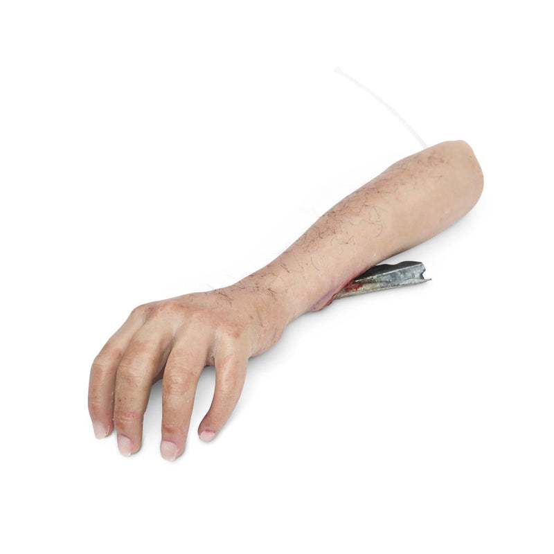 Realistic Trauma Training Lower Arm with Foreign Object for Hemorrhage Control