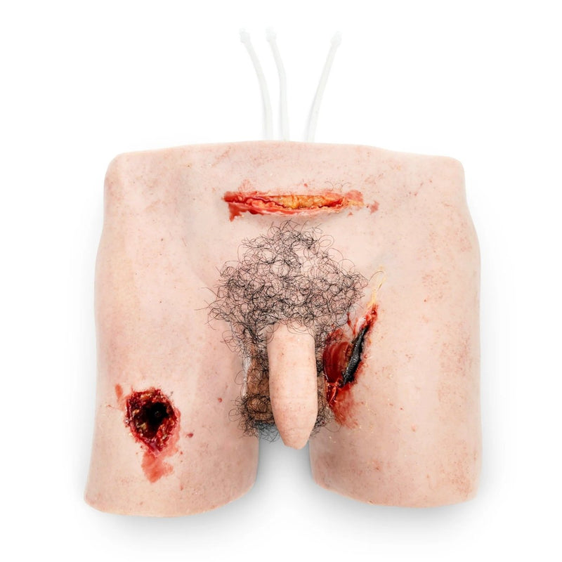 Realistic Trauma Wound Packing Groin Trainer for First Aid and Military Training