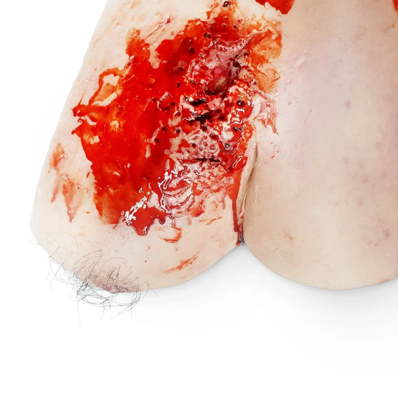 Realistic Trauma Wound Packing Shoulder Trainer for First Aid and Military Training