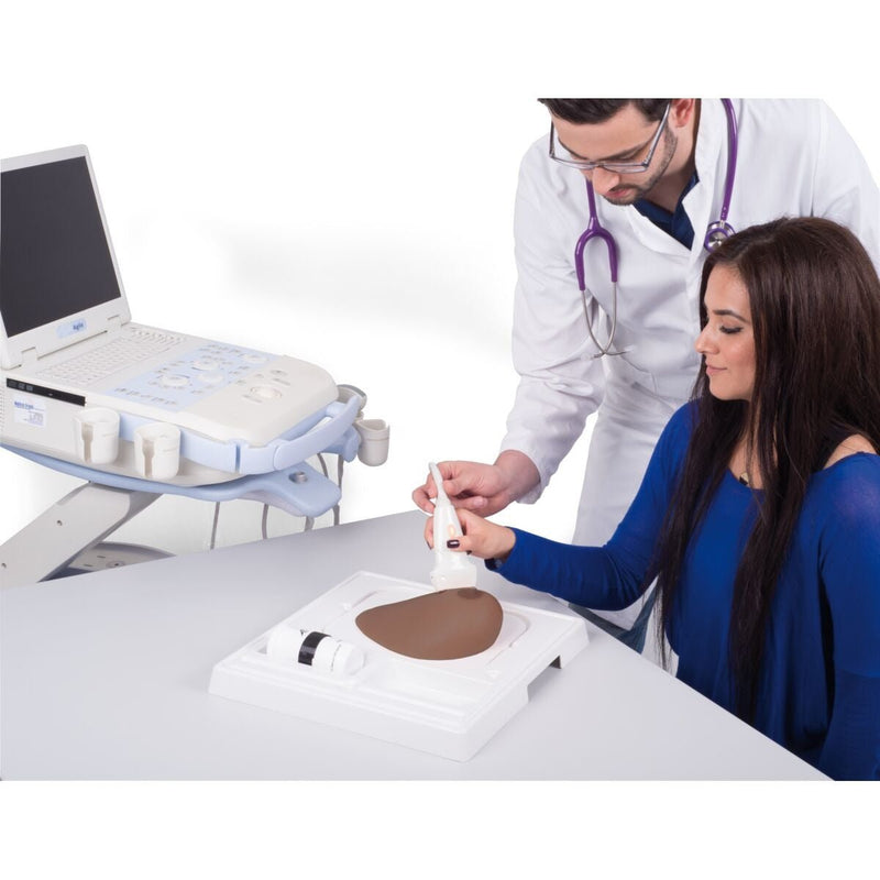 SONOtrain™ Ultrasound Breast Model With Cysts, Dark Skin