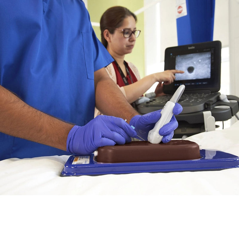 Ultrasound Simulator with 2 Central Lines