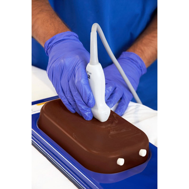 Ultrasound Simulator with 2 Central Lines