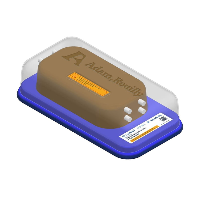 Ultrasound Simulator with 4 Central Lines