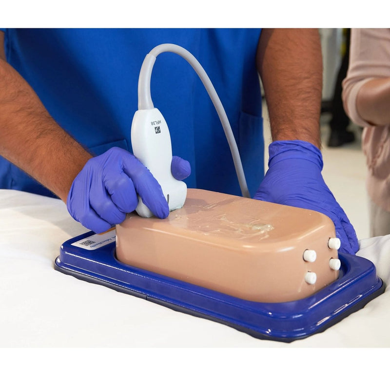 Ultrasound Simulator with 4 Central Lines